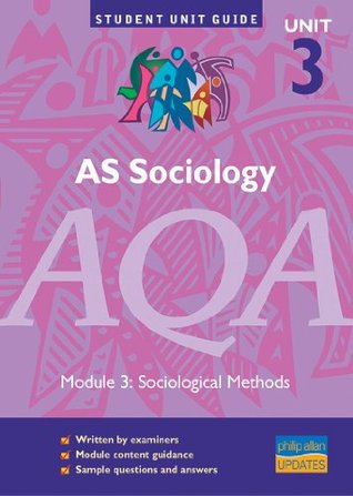 Download AS Sociology AQA Unit 3: Methods Unit Guide: Sociological Methods Module 3 (Student Unit Guides) - Joan Garrod | ePub