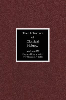 Download The Dictionary of Classical Hebrew, Volume 9: Index - David J a Clines | PDF