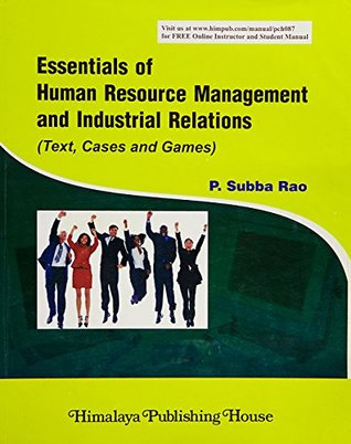 Read Online Essentials Of Human Resource Management And Industrial Relations - P. Subba Rao file in ePub