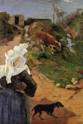 Read Breton Women at the Turn by Paul Gauguin - 1888: Journal (Blank / Lined) -  | PDF