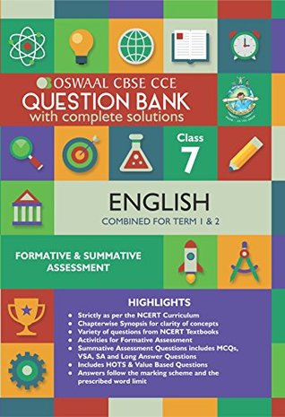 Read Oswaal CBSE CCE Question Banks English For Class 7 - Panel of Experts file in ePub