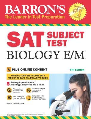 Full Download Barron's SAT Subject Test Biology E/M with Online Tests - Deborah T Goldberg M S file in ePub