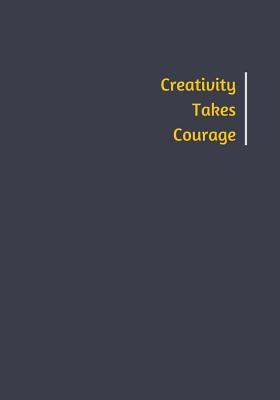 Read Online Creativity Takes Courage: Journal, Notebook, 8mm Lined, 5x5mm Squared, 90 Pages, 7 X 10 in - Gallant Publishing file in ePub
