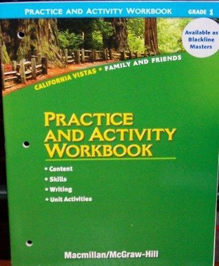 Download Practice and Activity Workbook, Grade 1 (California Vistas: Family and Friends) - Macmillan/McGraw-Hill | ePub
