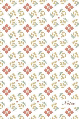 Read Online Notes: 6x9 Blank Lined Page Notebook Garden Red Cross Flower Leaf Seamless Pattern Cover. Matte Softcover Ruled Note Book Journal -  | ePub