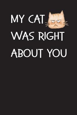 Read My Cat Was Right about You: Blank Lined Journal for Women, Diary -  file in ePub