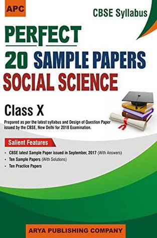 Read Perfect 20 Sample Papers Social Science Class X (2018-19 Session) - Subject Expert | ePub