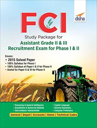 Read FCI Study Package for Assistant Grade II & III Recruitment Exam for Phase I & II - Disha Experts file in ePub