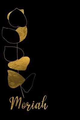 Read Moriah: Personalized Writing Journal for Women - Elegant Black and Gold - Fancy Names Press file in ePub