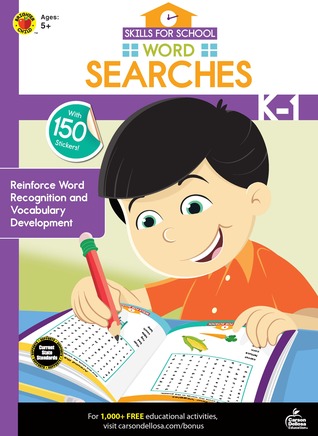 Read Skills for School Word Searches, Grades K - 1 - Brighter Child file in ePub