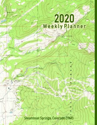 Download 2020 Weekly Planner: Steamboat Springs, Colorado (1969): Vintage Topo Map Cover -  | ePub