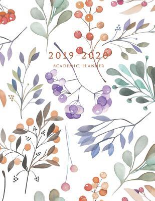 Read 2019-2020 Academic Planner: Weekly and Monthly Planner 8.5 x 11 with Inspirational Quotes and Flower Coloring Pages (Branches and Berries) -  file in ePub
