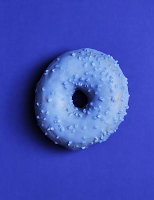 Full Download Notebook: Donut cake pastries food sweet eat blue blues donuts pastry cakes yummy meal time children -  | ePub