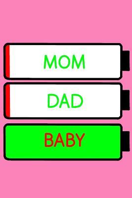 Read Online Mom Dad Baby: Familie Notizbuch, Tagebuch, Bulletjournal, Diary, Pinkes Soft Cover 100 karierte Seiten Family, Baby Girl -  | PDF