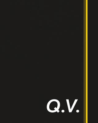 Read Online Q.V.: Classic Monogram Lined Notebook Personalized With Two Initials - Matte Softcover Professional Style Paperback Journal Perfect Gift for Men and Women -  | PDF