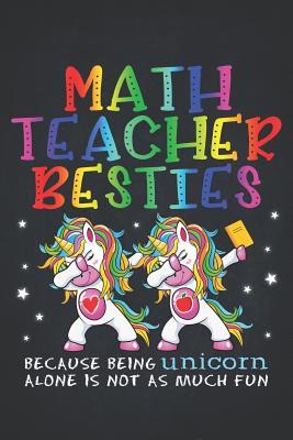Read Online Unicorn Teacher: Math Teacher Besties Teacher's Day Best Friend Perpetual Calendar Monthly Weekly Planner Organizer Magical dabbing dance in class is best with BFF 6x9 - Autism file in PDF