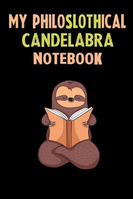 Read Online My Philoslothical Candelabra Notebook: Self Discovery Journal With Questions From A Relaxed Sloth - Sotik Publishing file in PDF