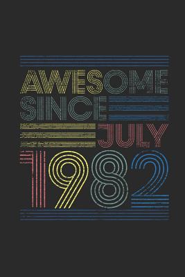 Read Awesome Since July 1982: Graph Ruled Notebook - Journal for July Birthday Gift Idea - Awesome Publishing file in ePub