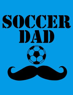 Read Online Soccer Dad: Fathers day gift Notebook journal 100 blank pages 8.5x11 diary for gift -  file in PDF