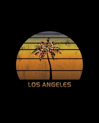 Read Online Los Angeles: Christmas Notebook With Retro California Sunset Holiday Palm Tree Design. Vintage Soft Cover Travel Journal Diary With Lined Wide Ruled Paper. -  | ePub